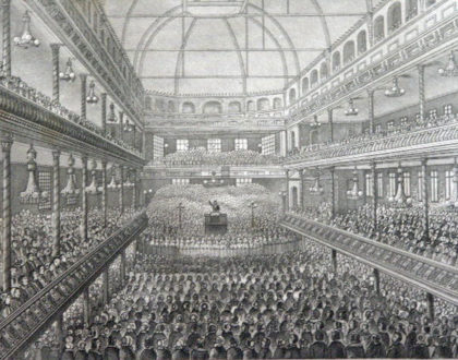 Charles Spurgeon Preaching in Surrey, England