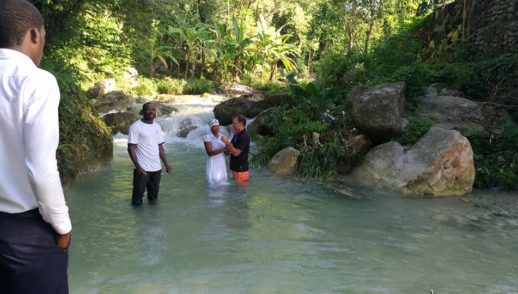 Missionary Falde Haiti Baptism